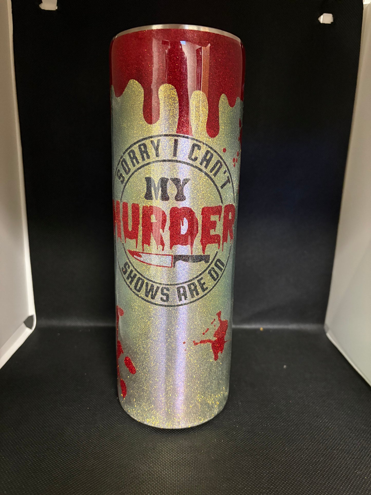 Sorry I can't my murder shows are on 30 oz